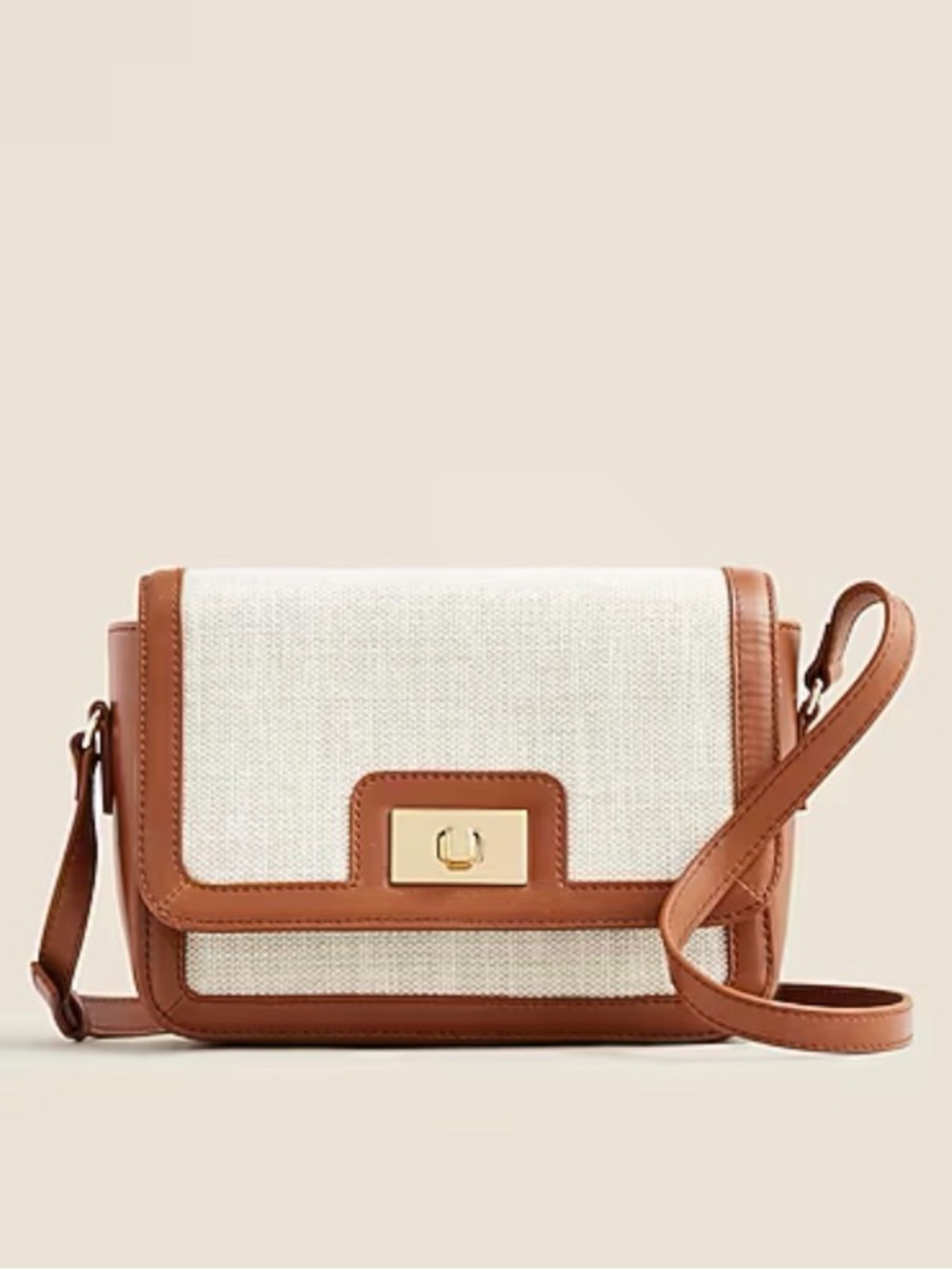 J. Crew Edie bag in Spanish canvas